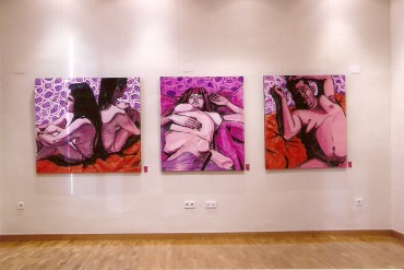 Exposición realizada en el Casino Eldense en Mayo de 2009 con el título "Anatomizarse"