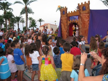 "La princesa y el dragón", Festival Títeres a la Mar (Oropesa de Mar, Castellón).