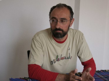Tomás Pérez Medina, portavoz de Los Verdes, durante la entrevista que la publicación realizó hace unas semanas a todos las caras visibles de la política local.