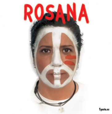 Portada del disco de Rosana "A las buenas".