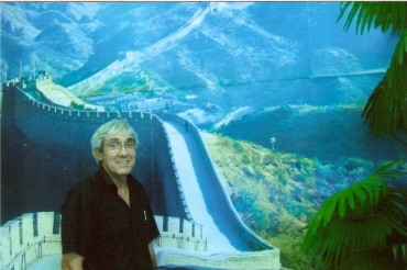 José Luis en la Gran Muralla.