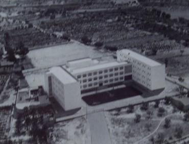 Vista aérea del Instituto Azorín (año 1968).