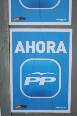 Cartel del Partido Popular