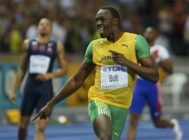 El jamaicà Bolt, recòrdman mundial de velocitat.