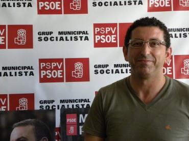 Alfonso Lacasa, Secretario General, concejal y portavoz del Partido Socialista 