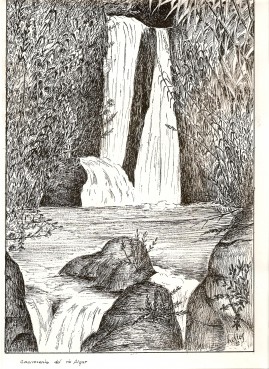 Nacimiento del río Algar. Nacimiento del rio Algar.