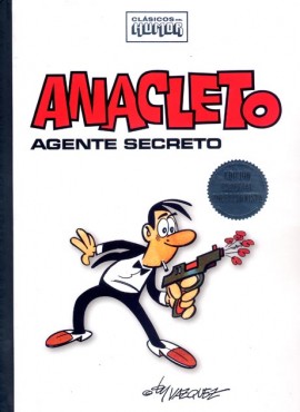 "Anacleto, agente secreto", uno de los personajes más populares de Vázquez.