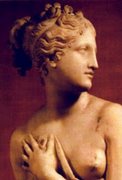 En la mitología griega, Afrodita es la diosa del amor, la belleza, la reproducción y la lujuria. 