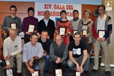 Grupo de premiados de Pyrenaica.
