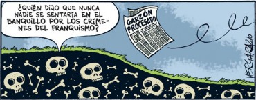 L'humor negre, 'tan espanyol', explica millor que res la trista realitat de la nostra fallida democràcia constitucional.