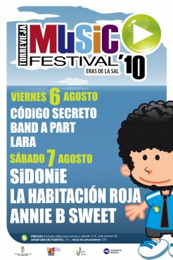 Cartel del Torrevieja Musci Festival de 2010