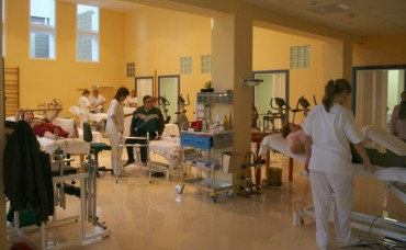 Servicio de rehabilitación del Hospital de Elda