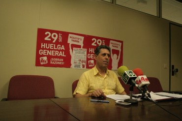 Coordinador comarcal de EU, Vicente Prieto