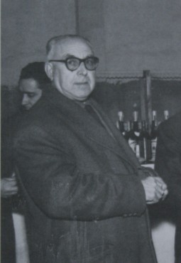Nicolás Andreu Maestre, alcalde de Petrer desde1939 hasta 1967 (año 1964). Foto Carlson.