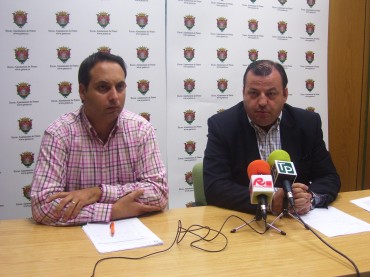 Los portavoces del equipo de gobierno Oscar Payá y Jose Miguel Payá