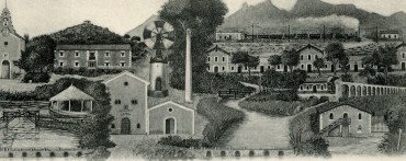Vista general de la Colonia de Santa Eulalia.