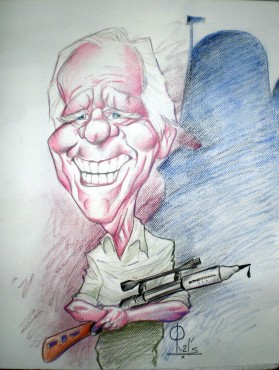 Caricatura del Bobba Fett original...