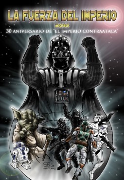 'La fuerza del Imperio', ilustración con motivo del 30 aniversario de 'El Imperio contraataca'.