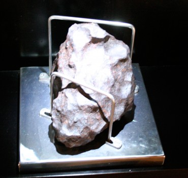 Fragmento del meteorito Gibson.