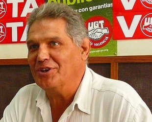 Vicente Prieto, secretario general de UGT la Muntanya-Vinalopó.